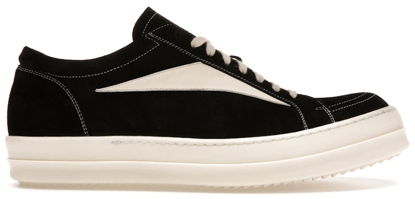 Rick Owens Luxor Suede Leather Vintage Low 'Black Milk' RU02C7897-LVSLPO-911 Buy Rick Owens Luxor Suede Leather Vintage Low 'Black Milk' RU02C7897-LVSLPO-911