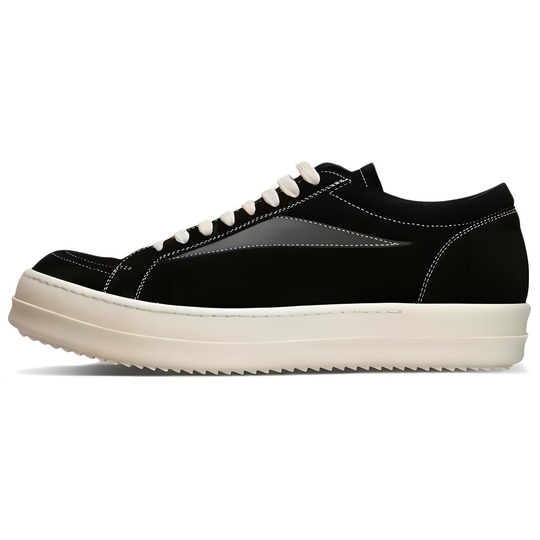 Rick Owens Luxor Vintage Low 'Black' RR02C7897-LVSCGK-991