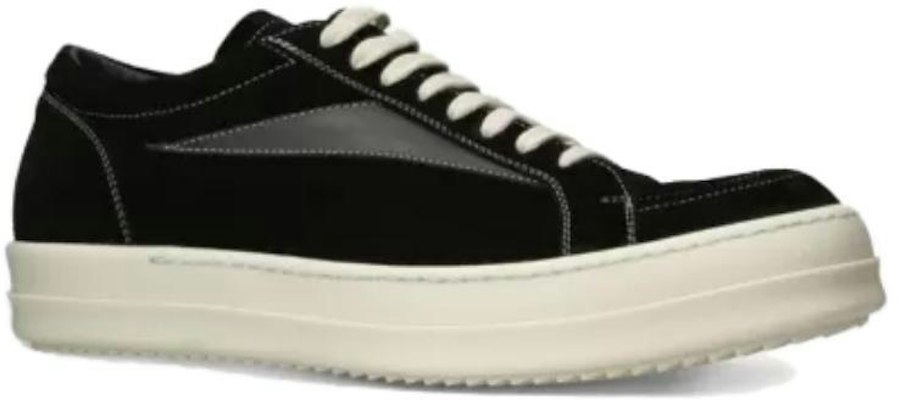 RICK OWENS/RO 皮革 百搭舒適 低幫 生活休閒鞋 男款 黑色 Shop RICK OWENS/RO 皮革 百搭舒適 低幫 生活休閒鞋 男款 黑色