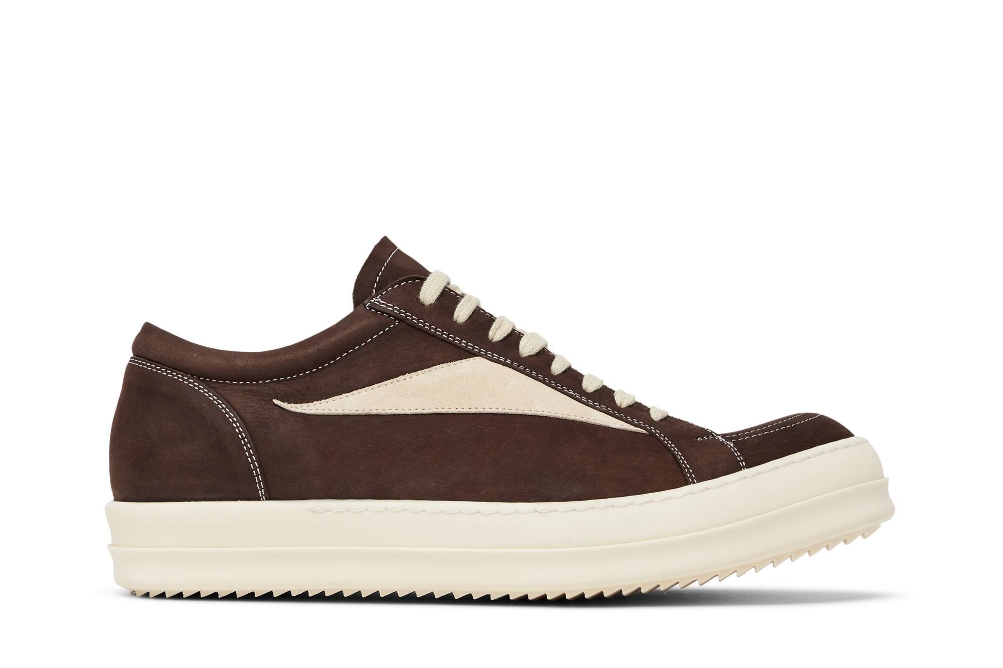 Rick Owens Luxor Vintage Low 'Brown Milk' RU02C7897-LWNLVS-411