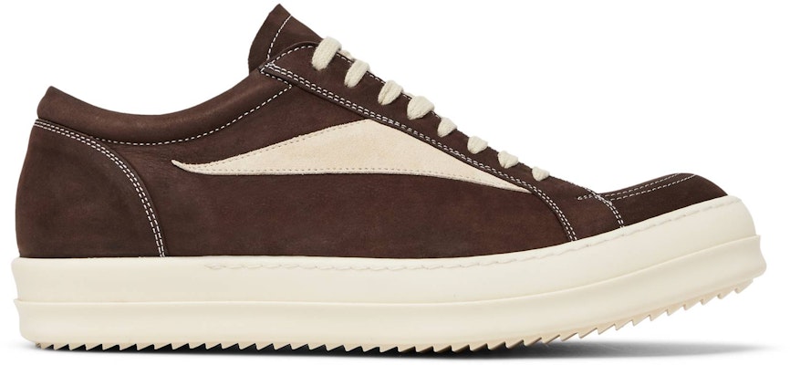 릭 오웬스 빈티지 럭서 로우 "브라운 밀크" RU02C7897-LWNLVS-411 Buy 릭 오웬스 빈티지 럭서 로우 "브라운 밀크" RU02C7897-LWNLVS-411