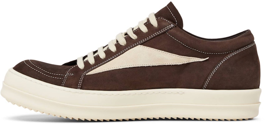 릭 오웬스 빈티지 럭서 로우 "브라운 밀크" RU02C7897-LWNLVS-411 Lookbook 릭 오웬스 빈티지 럭서 로우 "브라운 밀크" RU02C7897-LWNLVS-411