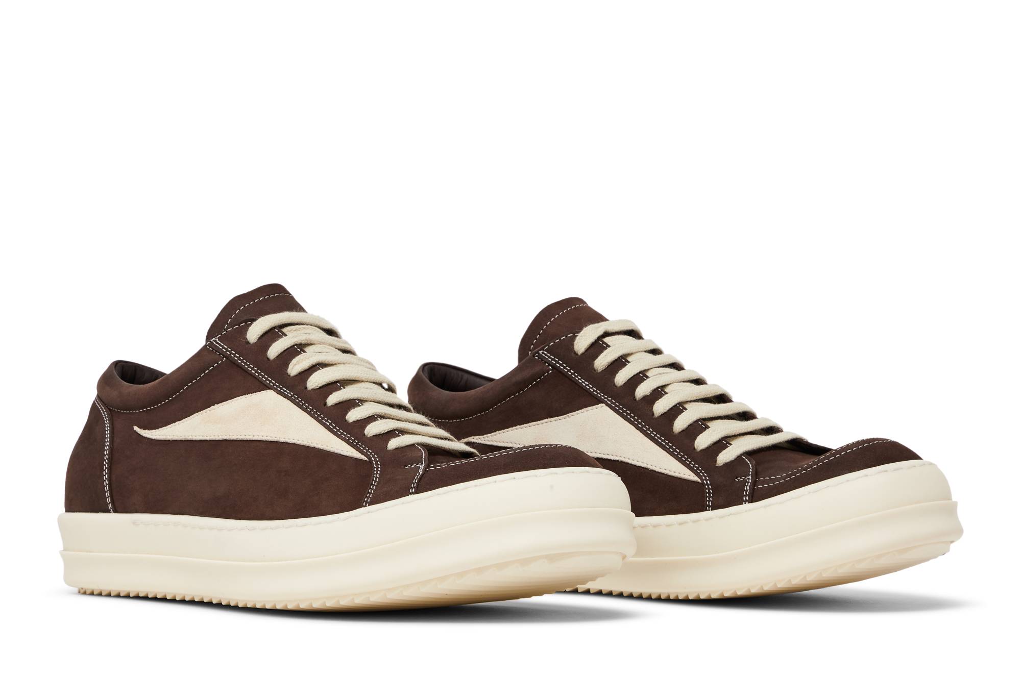 Cheap 릭 오웬스 빈티지 럭서 로우 "브라운 밀크" RU02C7897-LWNLVS-411