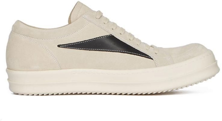 Rick Owens FW23 LUXOR系列 頭層牛皮 圓頭系帶 低幫 板鞋 男款 奶白色 Order Rick Owens FW23 LUXOR系列 頭層牛皮 圓頭系帶 低幫 板鞋 男款 奶白色