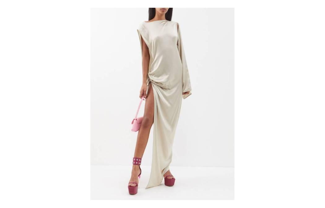 Purchase Rick Owens Minimal Grill Sandals 'Black Leather Platform' 1509369