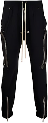 RICK OWENS Seluar Kargo Slim Fit Lelaki Multi-Poket dengan Zipper & Drawstring RU01B1377NBS-09 Buy RICK OWENS Seluar Kargo Slim Fit Lelaki Multi-Poket dengan Zipper & Drawstring RU01B1377NBS-09