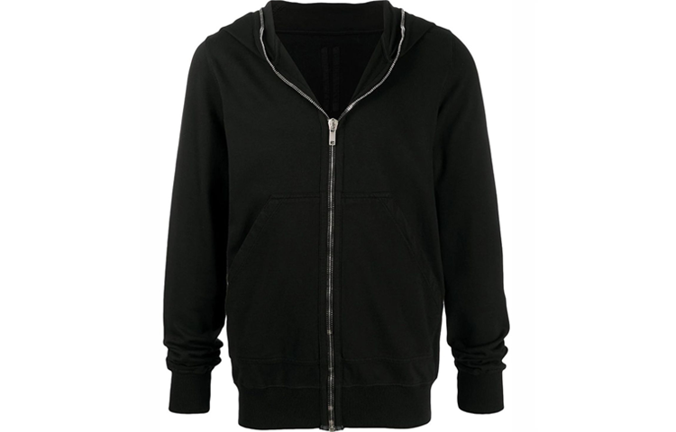 Rick Owens Oversized Hoodie Jacket Black DU20S5280RIGEP10908