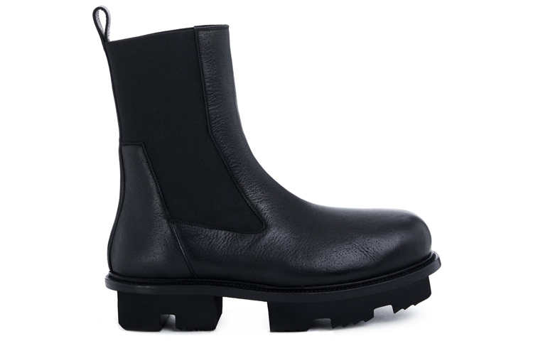 Rick Owens Performa Bozo Megatooth Boot 'Black Calfskin' 圖 2