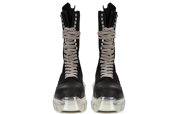 Rick Owens Performa Mega Bozo Boots 'Black' 圖 3