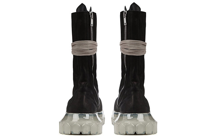 Rick Owens Performa Mega Bozo Boots 'Black' 圖 4