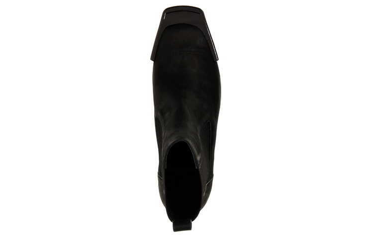 Lookbook Rick Owens Platform 'Grilled Leather Studded Chelsea Boot Black' RR01C4825LWNGDE9-990D