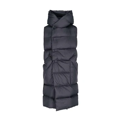 RICK OWENS Puffer Down Vest Black RU20F3999NZD309