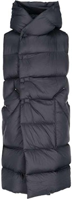 RICK OWENS Jaket Lengan Tanpa Isi Puffer Hitam RU20F3999NZD309 Order RICK OWENS Jaket Lengan Tanpa Isi Puffer Hitam RU20F3999NZD309