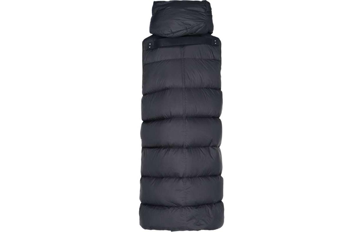 Lookbook RICK OWENS Jaket Lengan Tanpa Isi Puffer Hitam RU20F3999NZD309