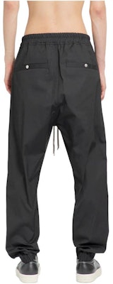 Rick Owens RO 黑色寬鬆抽繩運動長褲 RU02C7370TE-09 Lookbook Rick Owens RO 黑色寬鬆抽繩運動長褲 RU02C7370TE-09