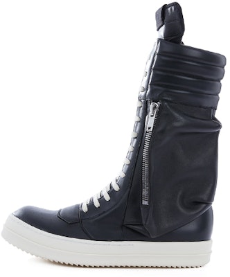 Rick Owens RO 'Black Semi-Gloss Finish' RU02B2899LPO-91 Buy Rick Owens RO 'Black Semi-Gloss Finish' RU02B2899LPO-91