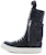 Rick Owens RO 'Kemasan Separuh Kilat Hitam' RU02B2899LPO-91