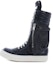 Buy Rick Owens RO 'Kemasan Separuh Kilat Hitam' RU02B2899LPO-91