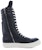 Rick Owens RO 'Kemasan Separuh Kilat Hitam' RU02B2899LPO-91