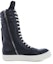 Order Rick Owens RO 'Kemasan Separuh Kilat Hitam' RU02B2899LPO-91