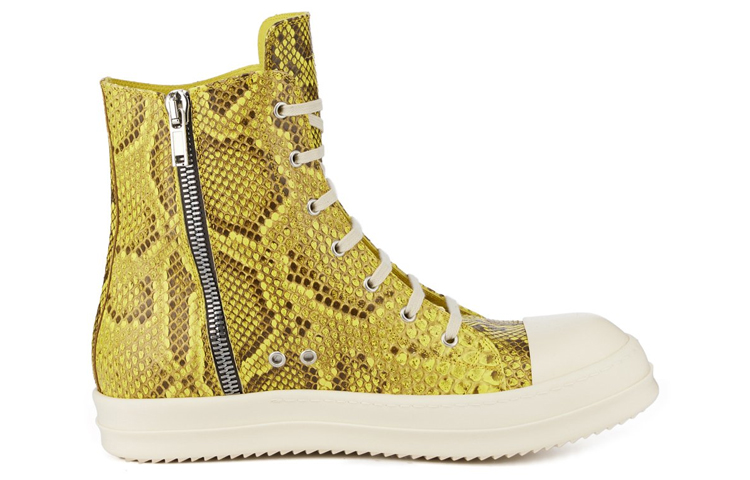 Rick Owens RO 'Yellow Snake Skin with Semi-Glossy Finish' 圖 2
