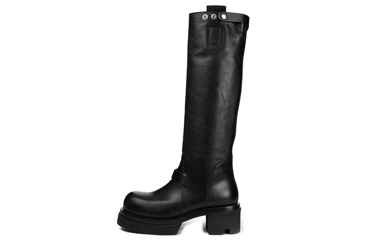 Rick Owens RO Bozo High-Top Boots 'Black Wax Matte' RU02B2835LCG-09