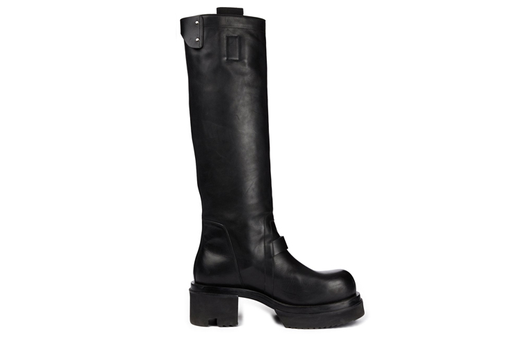 Order Rick Owens RO Bozo High-Top Boots 'Black Wax Matte' RU02B2835LCG-09