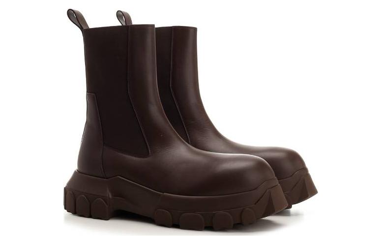 Rick Owens RO Chelsea Boot 'Brown' 圖 4