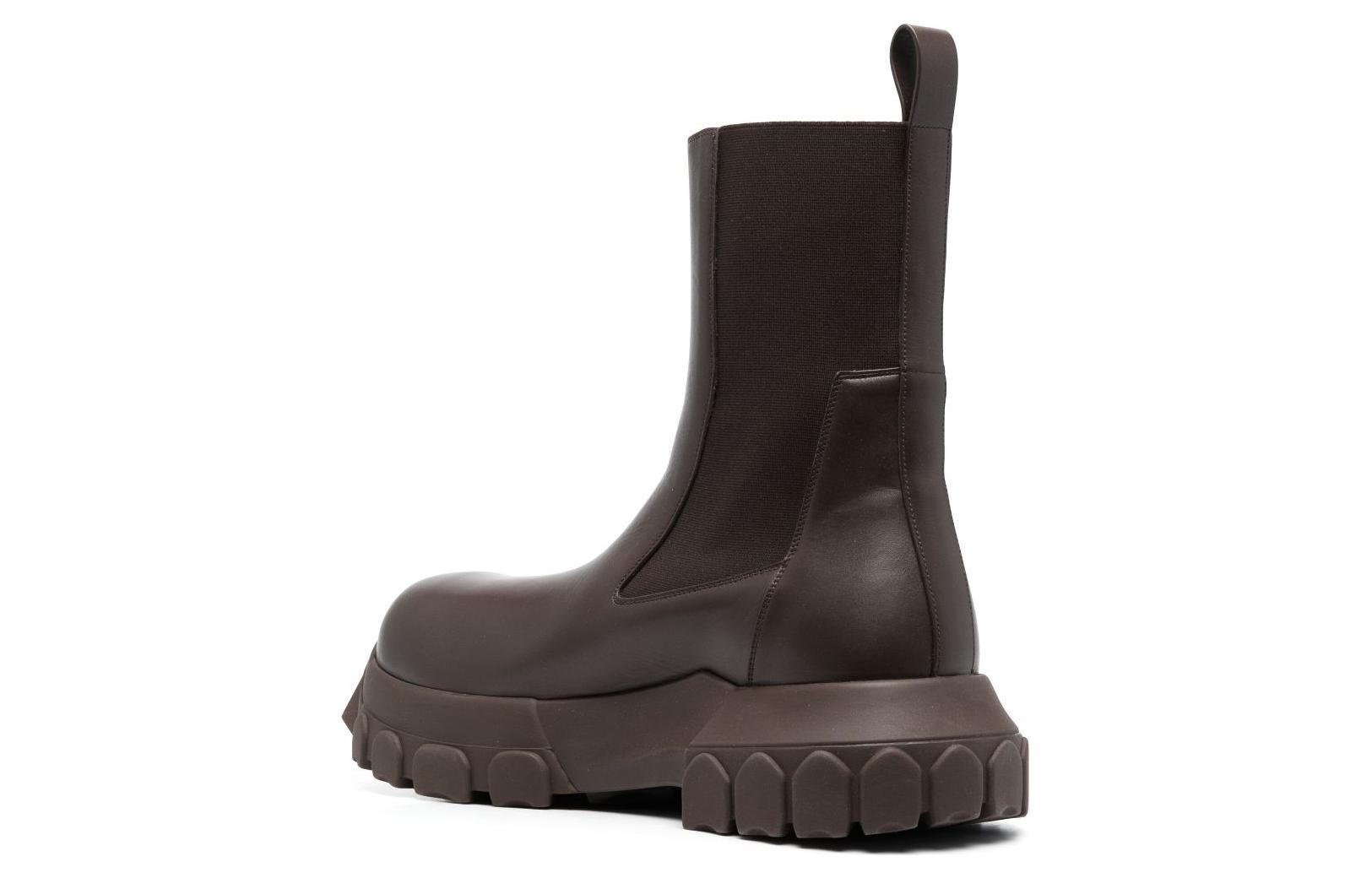 Rick Owens RO Chelsea Boot 'Brown' 圖 5