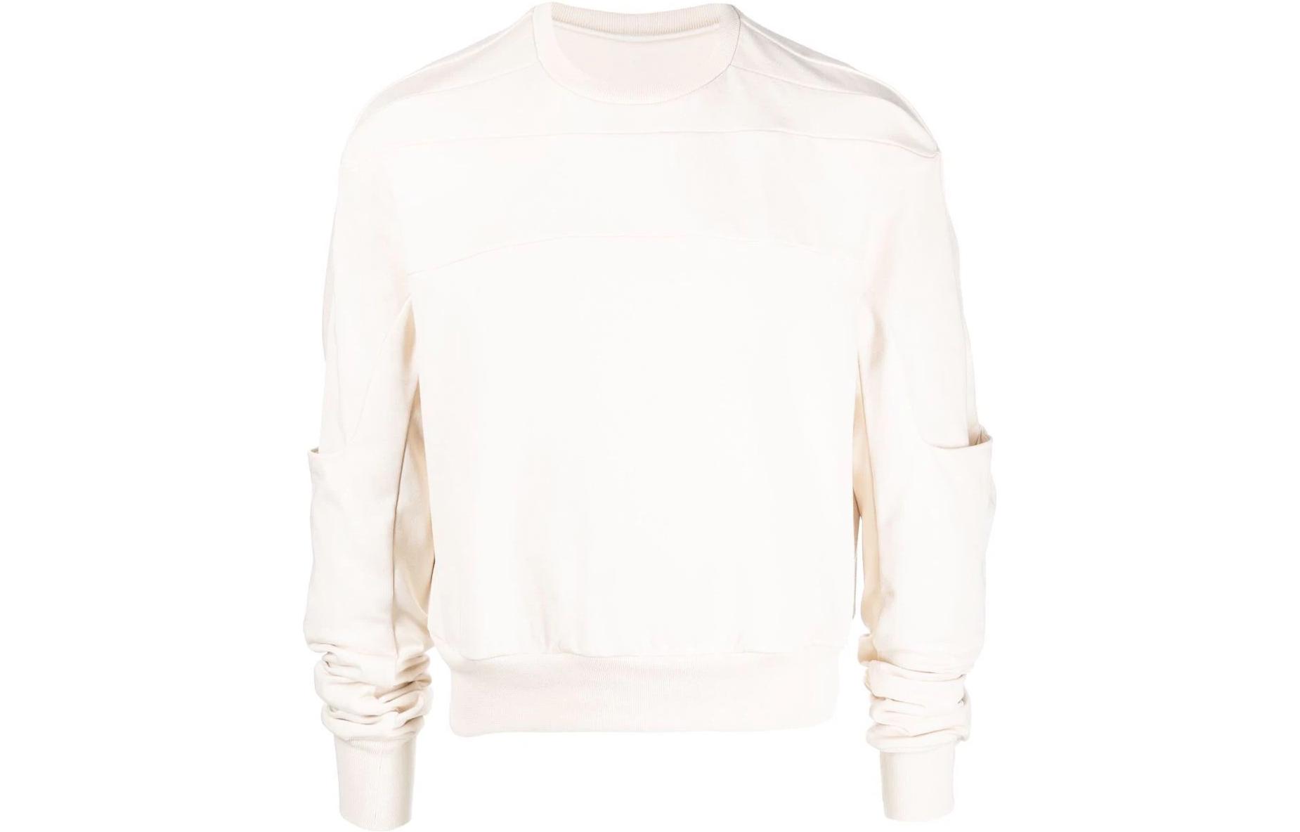 Rick Owens RO Crewneck Pullover Long Sleeve Sweatshirt Men RU01B1279BA-21