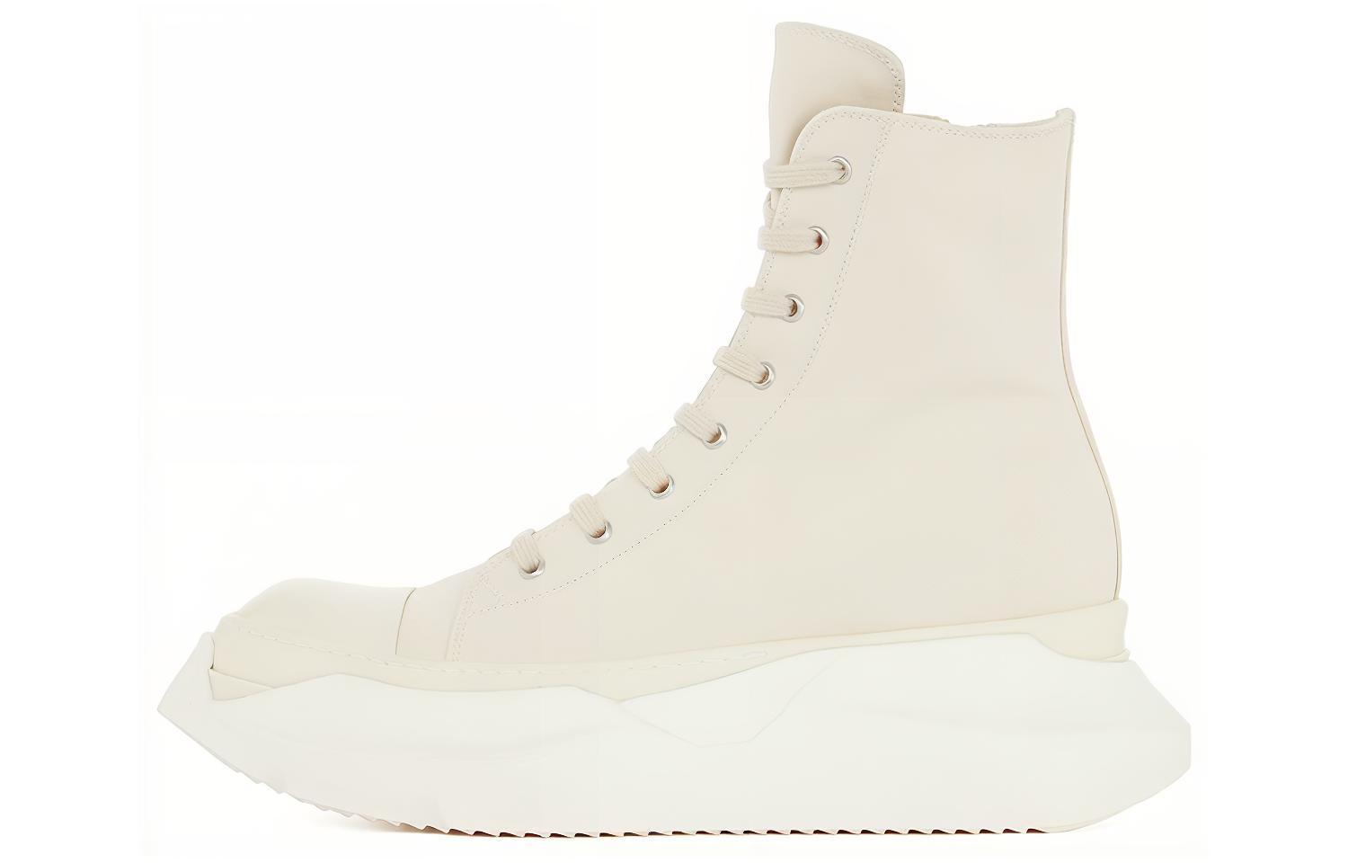 Rick Owens RO Fogachine 'Abstract White High-Top' DU01B7840MU-2111