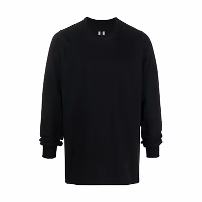 Rick Owens RO FW22 Unisex Black Pullover Sweatshirt RU02B2277BA-09