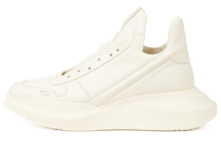 Rick Owens RO Geth Low 'White Diagonal Stripe'