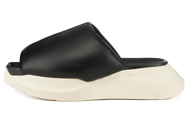 Buy Rick Owens RO Geth Slide 'Cuero Negro' RU01C4817LLP-91