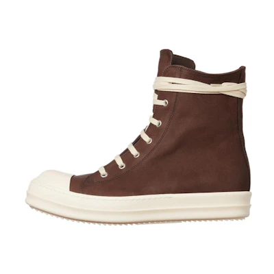 Rick Owens RO High-Top 'Simple CMFT Brown Leather'