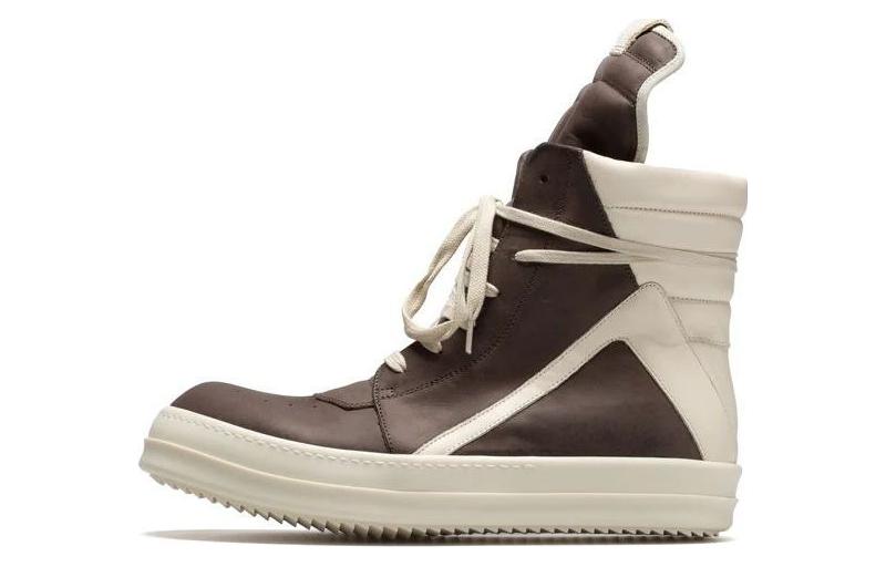 Rick Owens RO High-Top Sneaker 'Brown Leather'