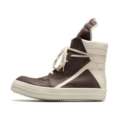 Rick Owens RO High-Top Sneaker 'Brown Leather'