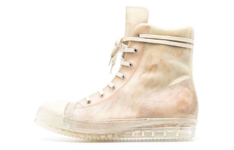 Rick Owens RO High-Top Zip 'Beige' RU01C4890LCT-19403118