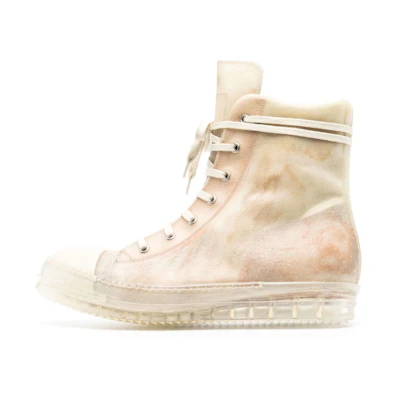 Rick Owens RO High-Top Zip 'Beige'