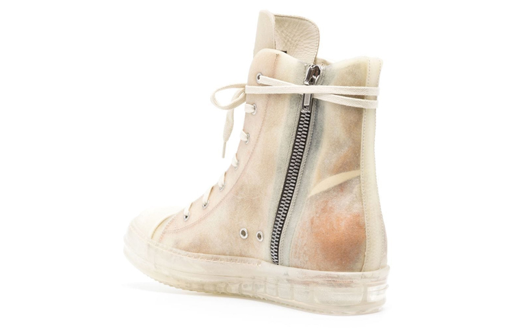 Rick Owens RO High-Top Zip 'Beige' 圖 4