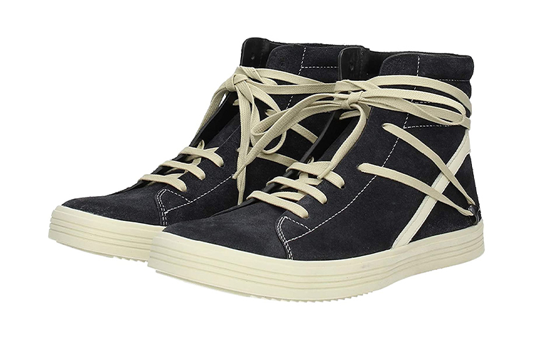 Lookbook Rick Owens RO High 'Hitam Suede' RU18S5864LMROB5-911