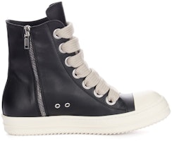 Rick Owens RO 黑粒高帮皮革鞋 RR01C4892LPOW2-911 Order Rick Owens RO 黑粒高帮皮革鞋 RR01C4892LPOW2-911