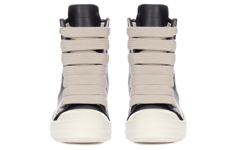 Lookbook Rick Owens RO High-Top Kulit 'Black Grain' RR01C4892LPOW2-911