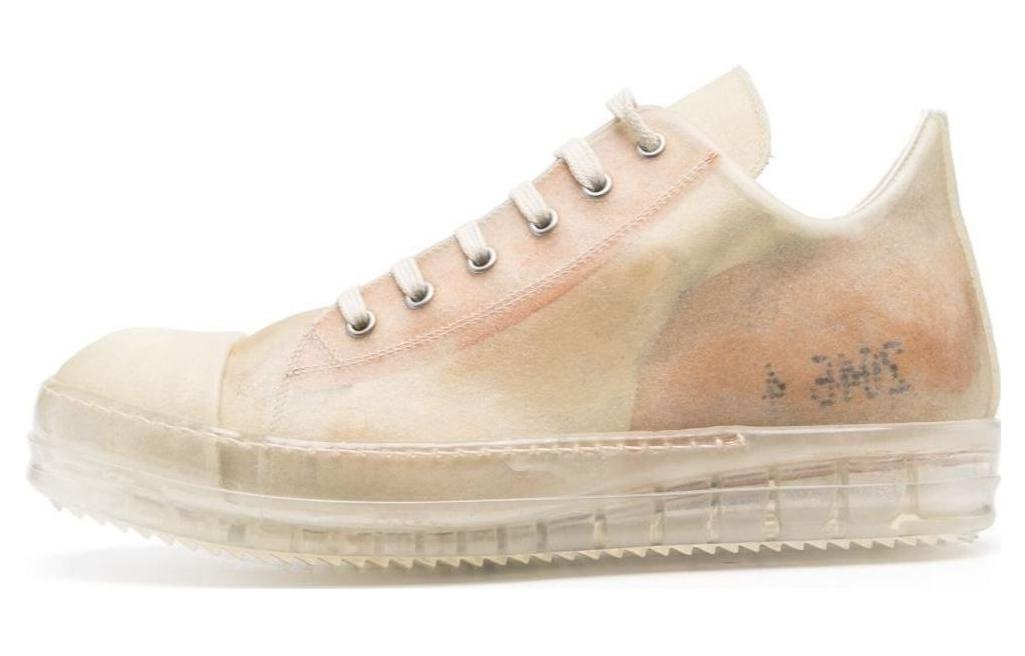 Rick Owens RO Low Top Sneaker 'Faded Pink'