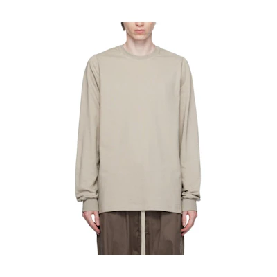 Rick Owens RO Oversized Crewneck Sweatshirt Gray Long Sleeve RU02C7277BA-08