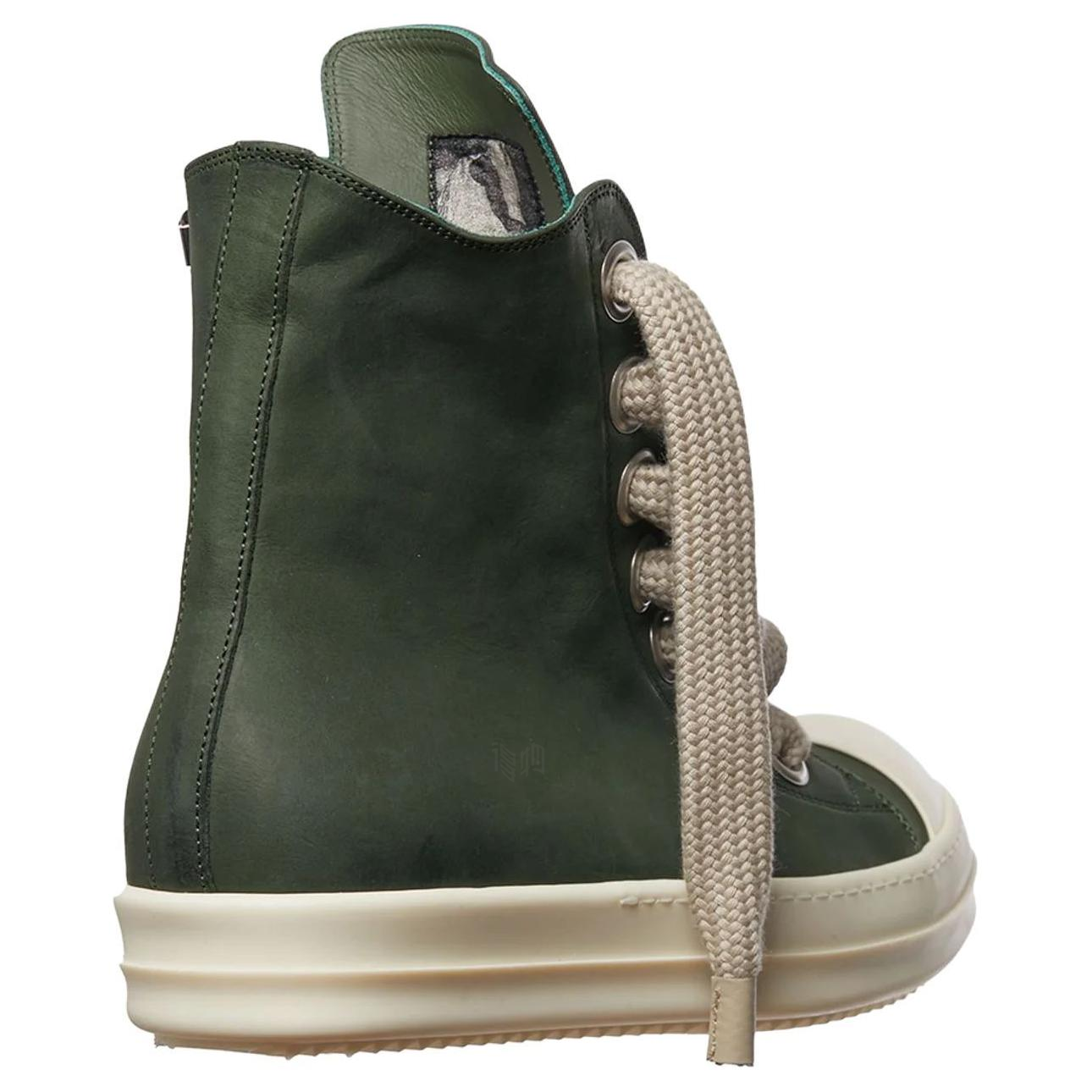 Lookbook Rick Owens RO Runway ''Groene Hoge-Top'' RR01C4892LWNW2-5511