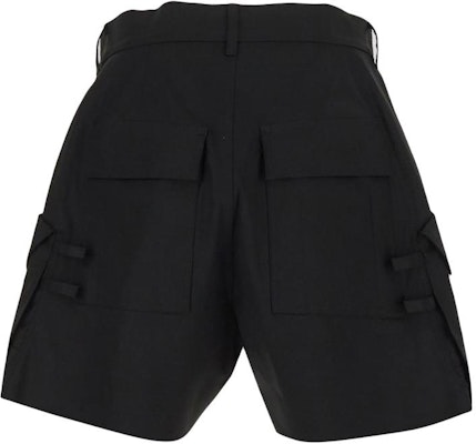 Rick Owens RO Stefan Cargo Seluar Pendek Santai Berpoket Hitam Lelaki. RR01D3322TE-09 Lookbook Rick Owens RO Stefan Cargo Seluar Pendek Santai Berpoket Hitam Lelaki. RR01D3322TE-09