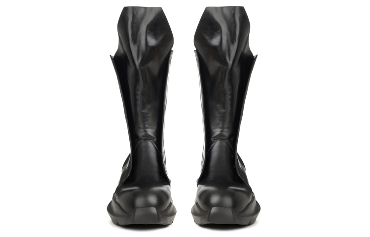 Rick Owens RO Strobe Geth Army 'Black Leather' 圖 3