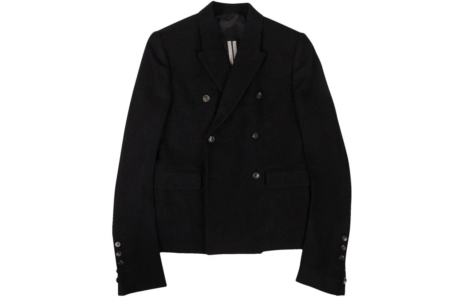 Rick Owens/RO Wool Short Blazer Jacket RU19F4753 WF 09