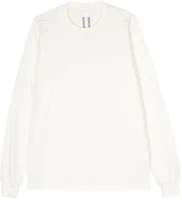 Rick Owens Seam Detail Crewneck Long Sleeve Sweatshirt White RU01D3277BA-11 Rick Owens Seam Detail Crewneck Long Sleeve Sweatshirt White RU01D3277BA-11